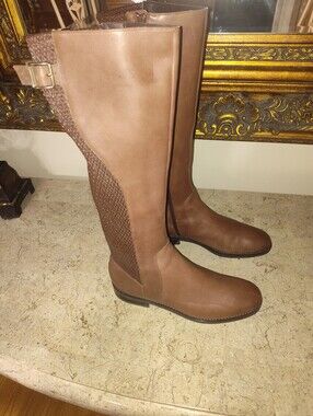 Cole Haan Leather Riding boots.